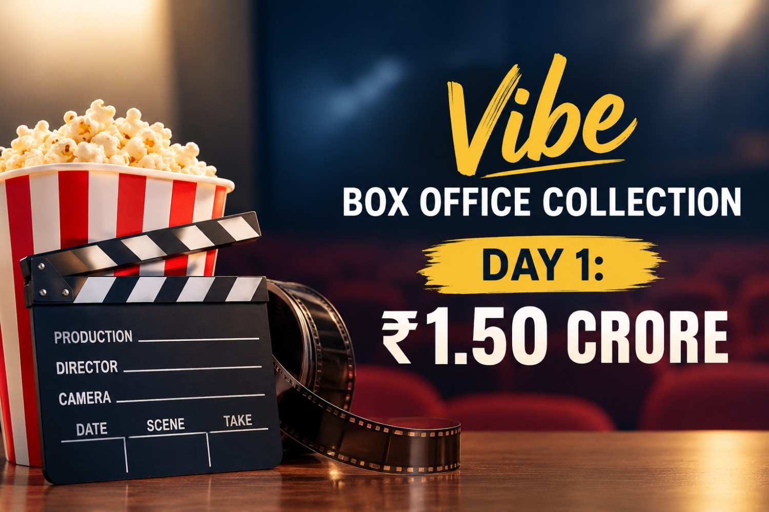 Vibe Box Office Collection Day 1