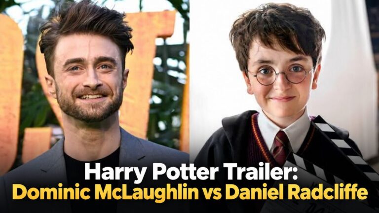 Harry Potter Trailer: Dominic McLaughlin vs Daniel Radcliffe