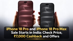 iPhone 18 Pro and iPhone 18 Pro Max Sale Starts in India: Check Price, ₹7,000 Cashback and Offers
