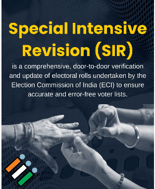 What is the Special Intensive Revision (SIR)?