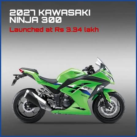 Is the 2027 Kawasaki Ninja 500 different from the 2026 model?