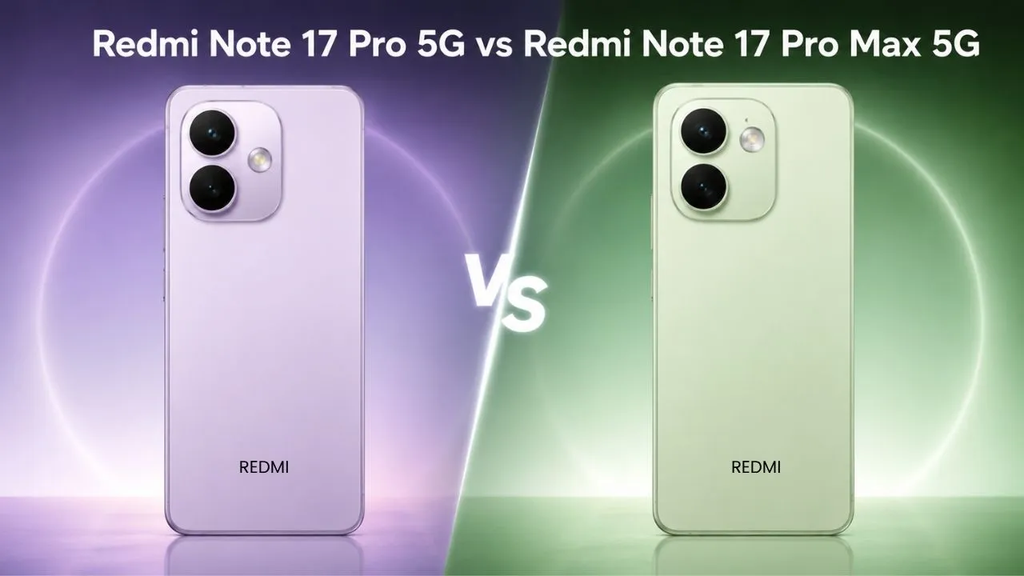 Which is better: Redmi Note 17 Pro 5G or Pro Max 5G?