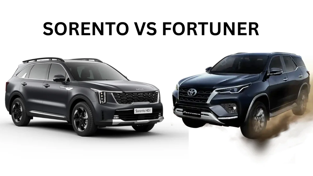 Kia Sorento HTE(O) Hybrid vs Toyota Fortuner