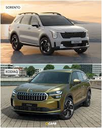 Kia Sorento HTE(O) Hybrid vs Skoda Kodiaq