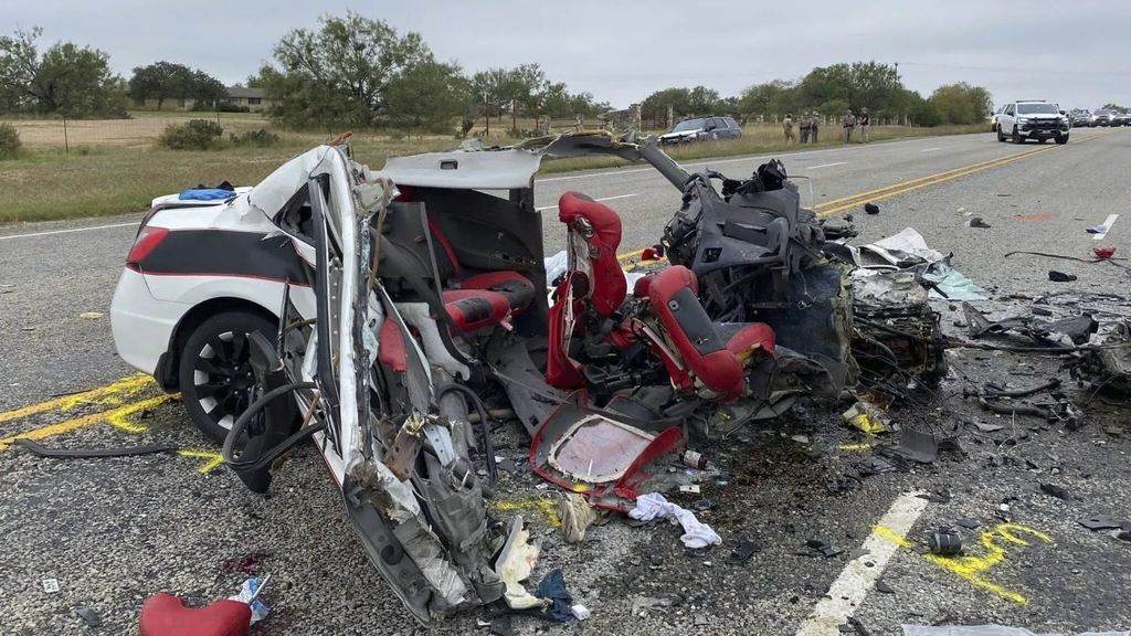 Eight people died in the crash