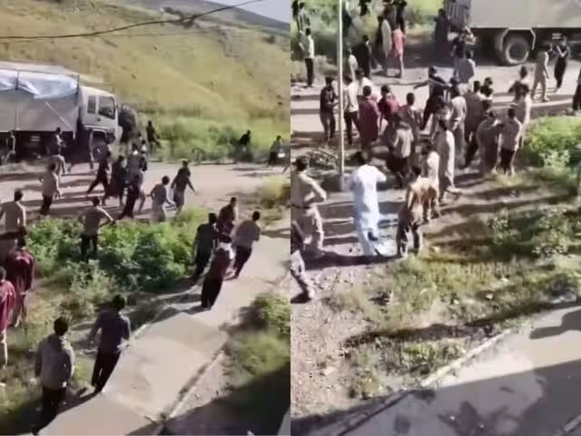 What happened in the Pakistan Army water fight?
