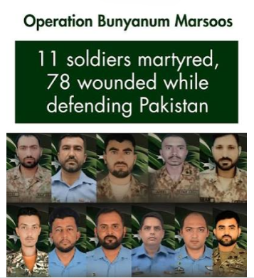 How many Pakistan Army personnel were injured?