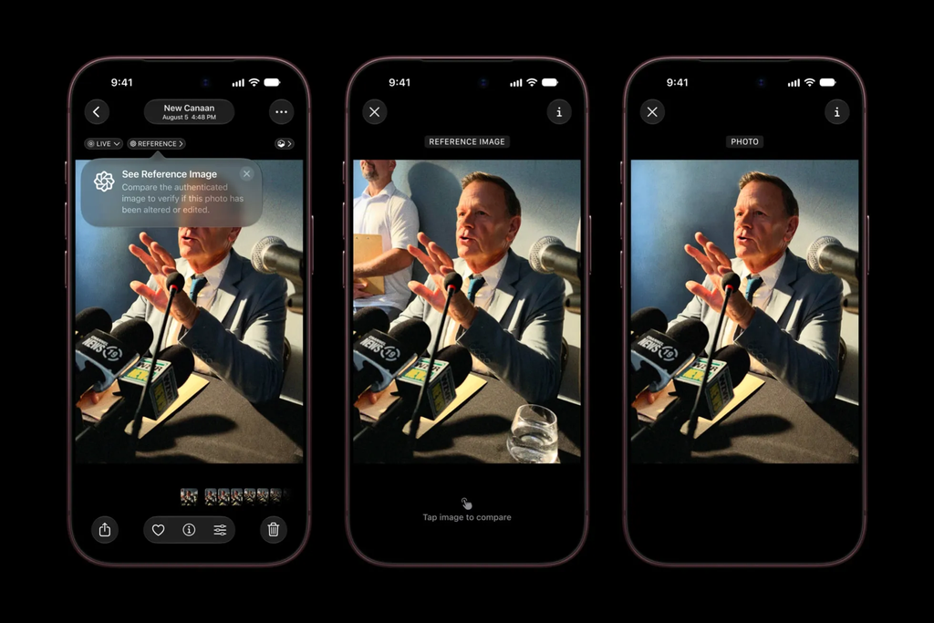 Apple Reference Image: A New Approach to Photo Authenticity