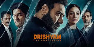 Who is in the Drishyam: The Conclusion cast?