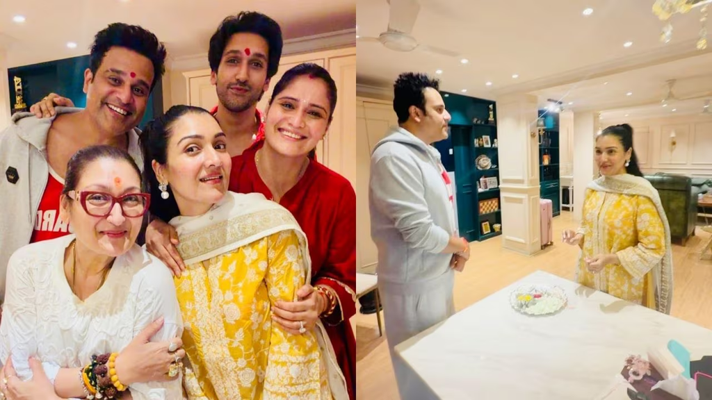 What did Aarti Singh do at the Rakhi celebration?