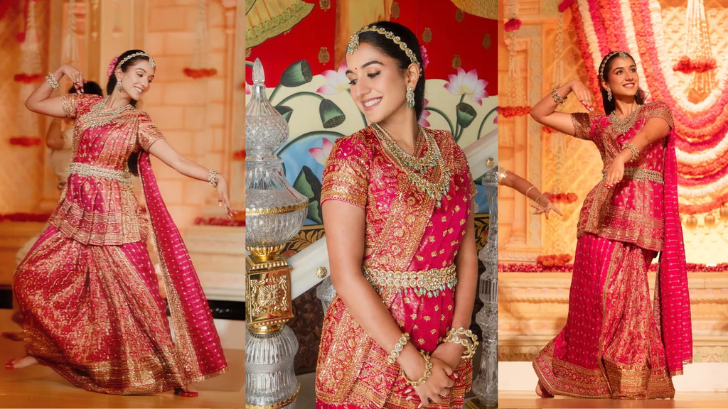 What Makes Radhika Merchant’s Sari Different?