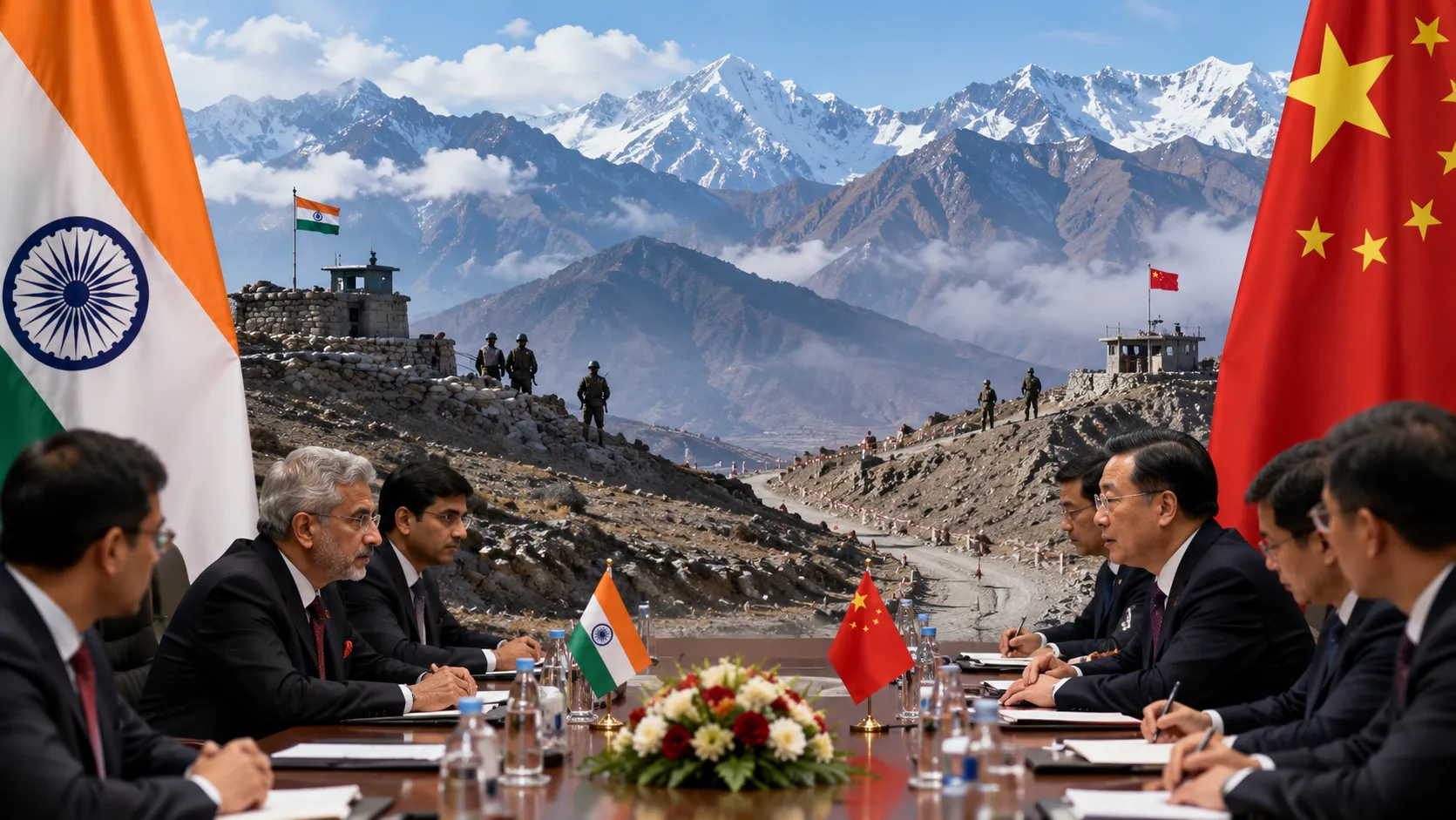 India China relations in 2026 with border talks and LAC diplomacy