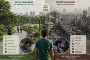 पेड़ कम होने से हमारी Health पर क्या असर पड़ता है? Green Spaces की कमी से Stress और नींद क्यों बिगड़ सकती है?