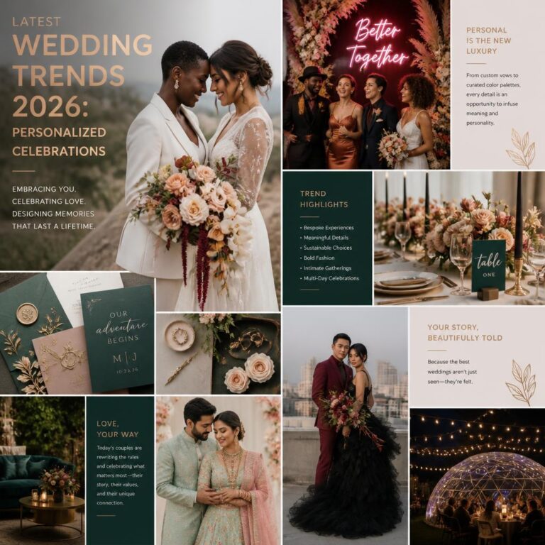 Latest Wedding Trends 2026: Personalized Celebrations