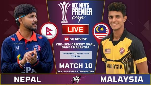 Malaysia vs Nepal: Match Result, Scorecard, Highlights और Points Table