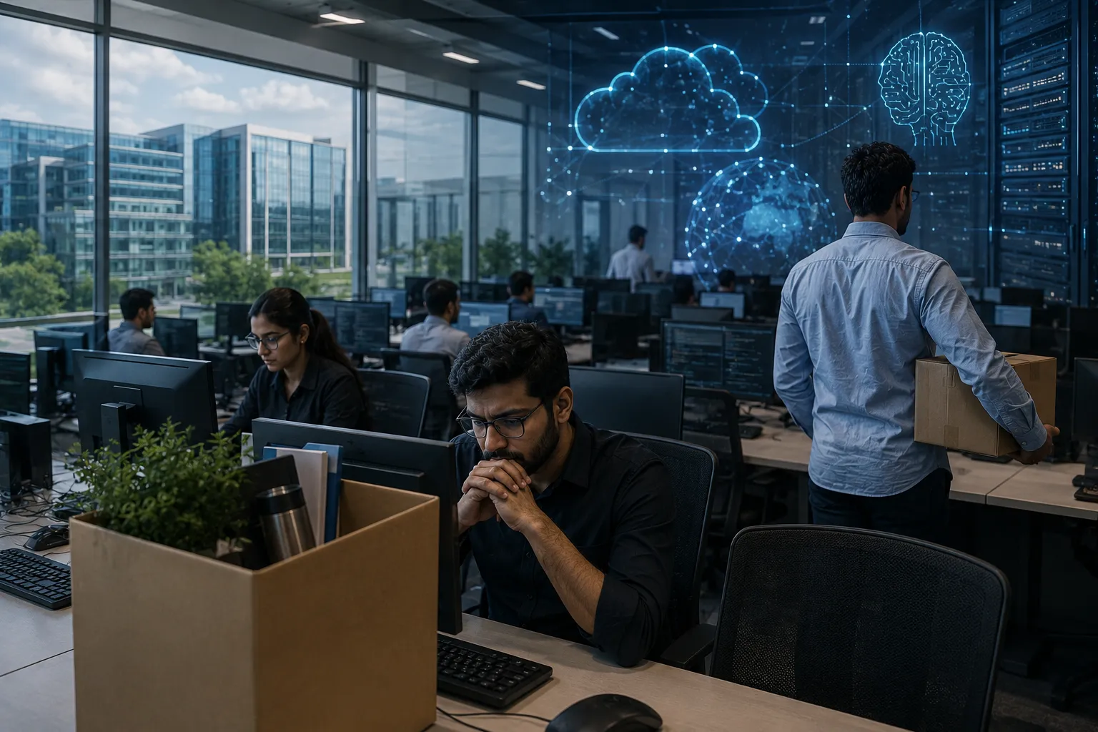 Oracle India में संभावित layoffs और IT कर्मचारियों पर असर