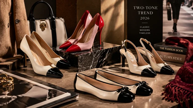 Two-Tone Shoes Trend 2026: The Classic Footwear Style Is Having a Major Comeback