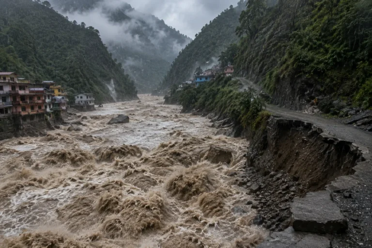 अगर उत्तराखंड की कोई बड़ी नदी अचानक उफान पर आ जाए तो किन इलाकों में सबसे पहले खतरा बढ़ सकता है?