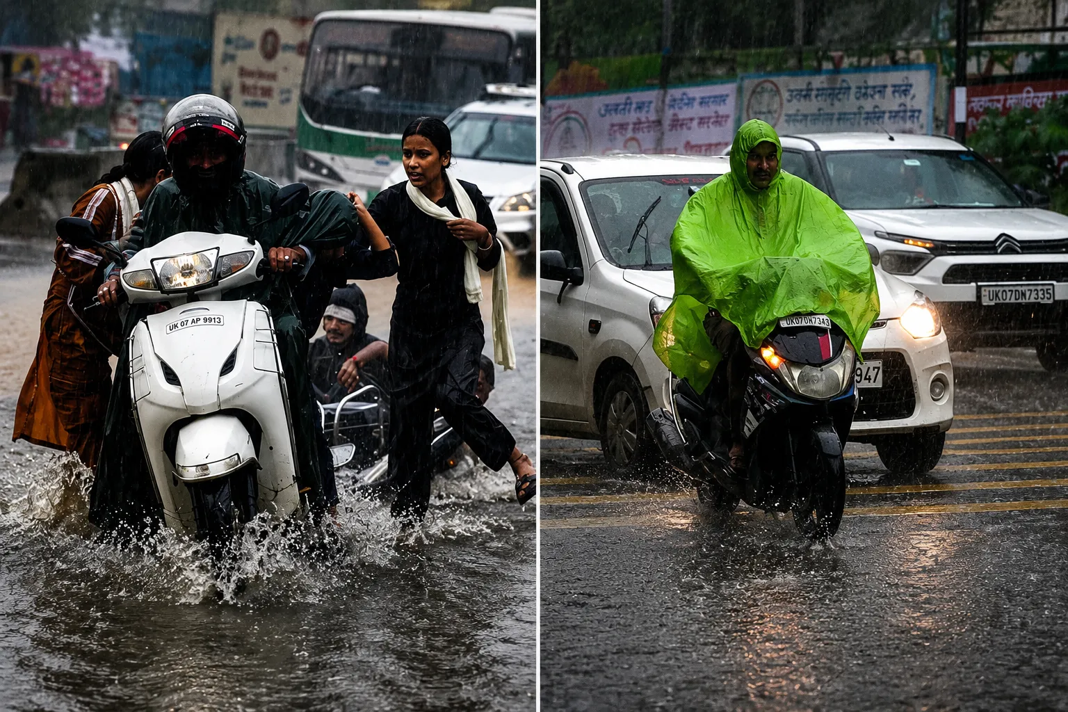 उत्तराखंड में बारिश का कहर