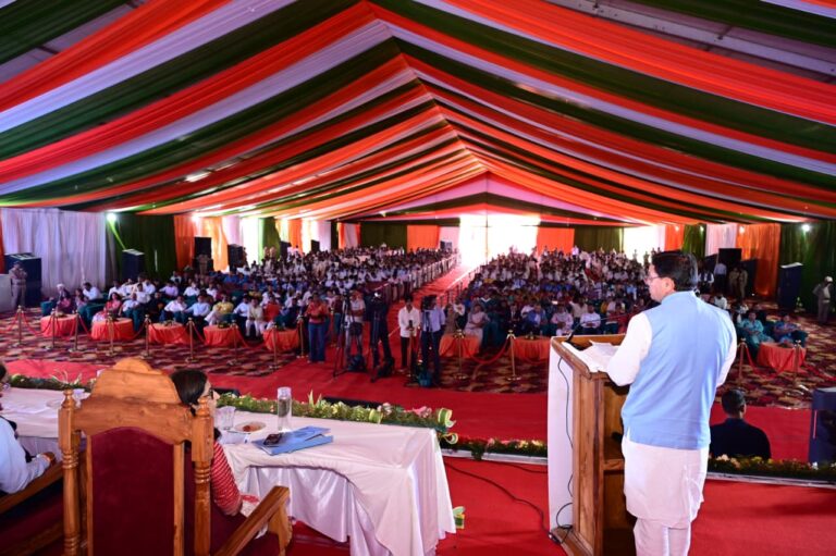 Uttarakhand-CM धामी ने सेलाकुई में 20.55 करोड़ की पांच योजनाओं का किया शिलान्यास और लोकार्पण