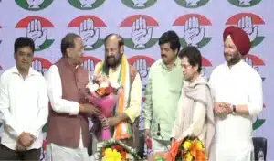 Uttarakhand-कांग्रेस में लौटे रामशरण नौटियाल , कुमारी शैलजा ने किया स्वागत, BJP पर साधा निशाना